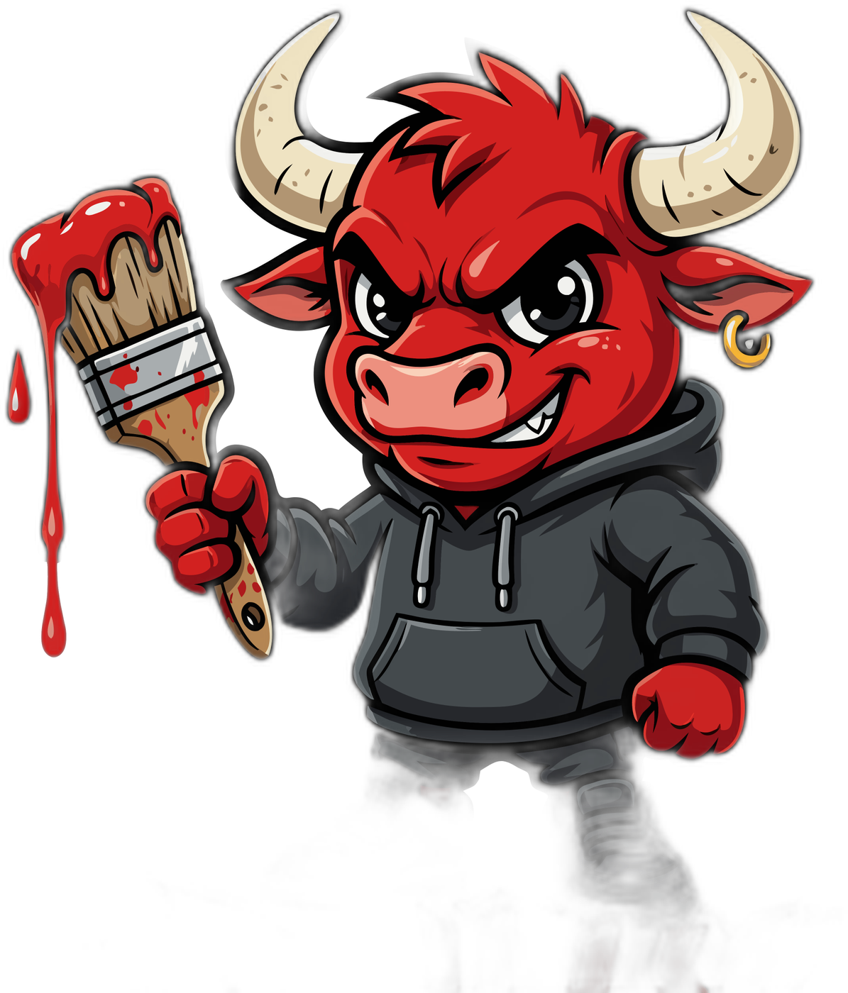 Bully the Designer mascot